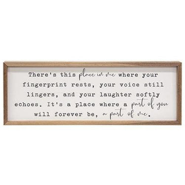 There's This Place Framed Print, 24